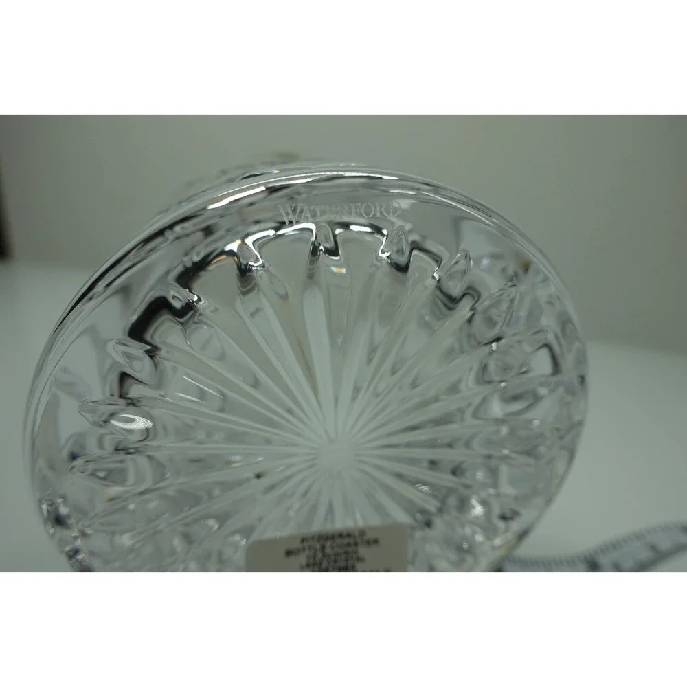 Waterford Fitzgerald Crystal Champagne Wine Bottle Coaster 1057863 - No Box